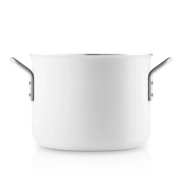 Non-stick pot with ceramic coating Eva Trio White Line 4.8L - Eva Solo
