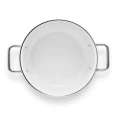 Non-stick pot with ceramic coating Eva Trio White Line 3.8L - Eva Solo