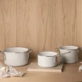 Rondel nieprzywierający z powłoką ceramiczną Eva Trio White Line 1.8L - Eva Solo