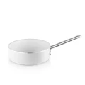 Wysoka patelnia saute z powłoką ceramiczną Eva Trio White Line 24 cm - Eva Solo