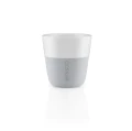 Kubki do espresso Marble Grey, zestaw 2 sztuki - Eva Solo