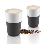 Kubki do latte Black, zestaw 2 sztuki - Eva Solo