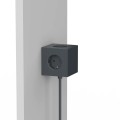 Power cube with usb Square 1 Stockholm Black - Avolt