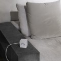 Power cube with usb Square 1 Gotland Grey - Avolt
