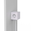 Listwa zasilająca kostka z usb, Square 1 Gotland Grey szara - Avolt