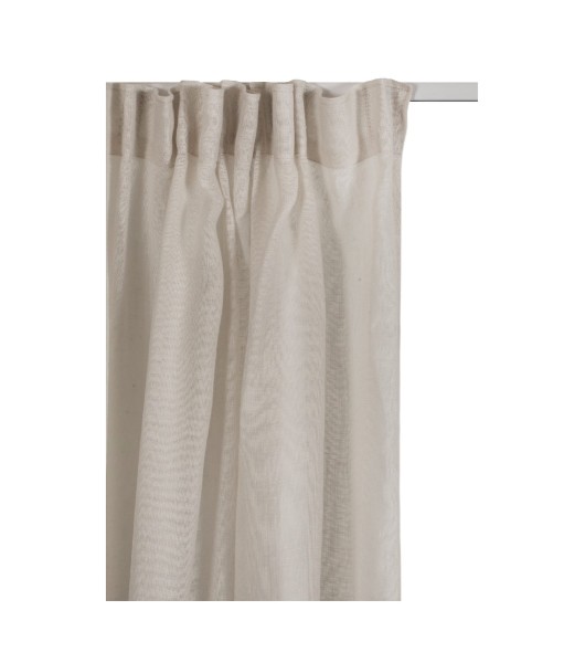 Lniana firana woalowa naturalna 280x250 Skylight Oatmeal, 1 szt - Himla