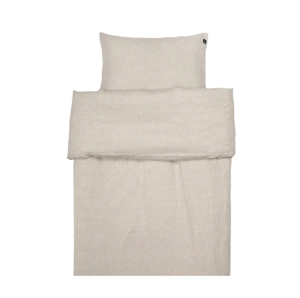 Pościel lniana poszwa na kołdrę 220x220 Sunrise Oatmeal Premium - Himla