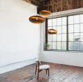 Pendant lamp Scraplights Disc 16 Natural - Graypants