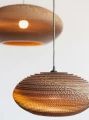 Pendant lamp Scraplights Disc 16 Natural - Graypants