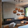 Pendant lamp Scraplights Disc 24 Natural - Graypants