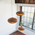 Pendant lamp Scraplights Disc 16 White - Graypants