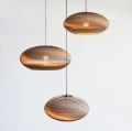 Pendant lamp Scraplights Disc 16 White - Graypants