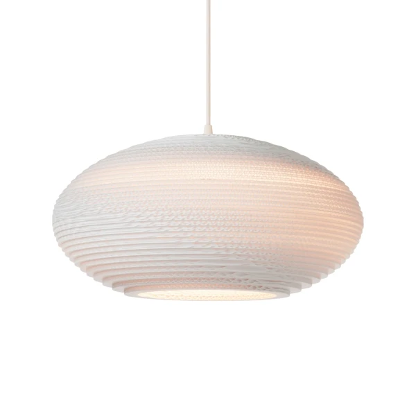 Lampa sufitowa designerska Scraplights Disc 20 White - Graypants