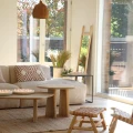 Wooden coffee table Montreal Mid mango - Pomax