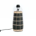 Lampa stołowa Skiathos Natural Black - Bazar Bizar