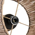 Table lamp Skiathos Natural Black - Bazar Bizar