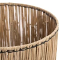 Table lamp Skiathos Natural Black - Bazar Bizar