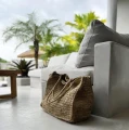 Torba pleciona z rafii Ti Amo - Bazar Bizar