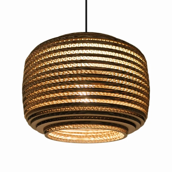 Pendant lamp Scraplights Ausi12 Natural - Graypants