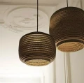 Pendant lamp Scraplights Ausi14 Natural - Graypants