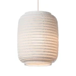 Pendant lamp Scraplights Ausi8 White - Graypants