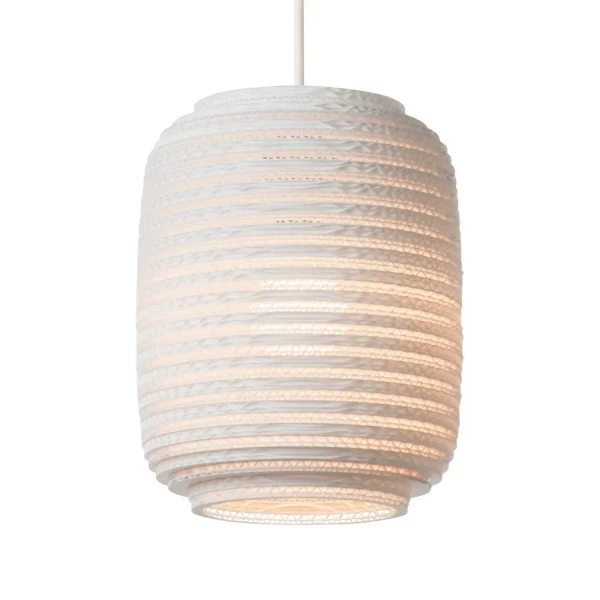 Pendant lamp Scraplights Ausi8 White - Graypants