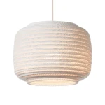 Pendant lamp Scraplights Ausi12 White - Graypants