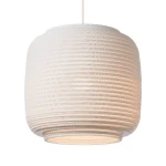 Pendant lamp Scraplights Ausi14 White - Graypants