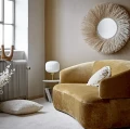 Designerski stolik metalowy Cher Grey - Bloomingville