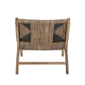 Boho armchair Grant Lounge teak banana leaf - Bloomingville