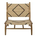 Boho armchair Lennox Lounge teak rattan - Bloomingville