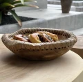 Teak wooden bowl LikeMe S - Bazar Bizar