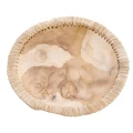 Teak wooden bowl LikeMe L - Bazar Bizar