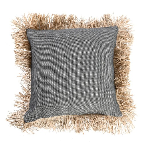 Poduszka dekoracyjna Cotton Bonita 60x60 bawełna rafia - Bazar Bizar