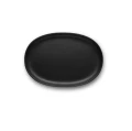 Nordic Kitchen Oval 26 serving plate black stoneware - Eva Solo