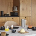 Nordic Kitchen Oval 26 serving plate black stoneware - Eva Solo
