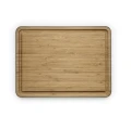 Green tool bamboo cutting board with juice groove - Eva Solo