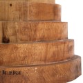 Drewniany stolik designerski Mazu suar - Bazar Bizar