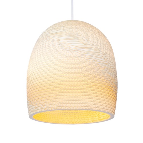 Designer pendant lamp Scraplights Bell10 Blonde - Graypants