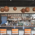 Ball pendant lamp Scraplights Moon10 Natural - Graypants