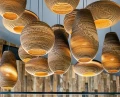 Ball pendant lamp Scraplights Moon10 Natural - Graypants
