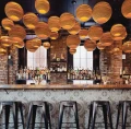 Ball pendant lamp Scraplights Moon14 Natural - Graypants