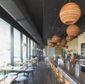 Ball pendant lamp Scraplights Moon24 Natural - Graypants