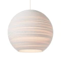 Lampa kula wisząca Scraplights Moon18 White - Graypants