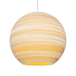 Lampa kula wisząca Scraplights Moon18 Blonde - Graypants