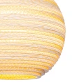 Lampa kula wisząca Scraplights Moon24 Blonde - Graypants