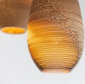 Designer pendant lamp Scraplights Drop18 Natural - Graypants