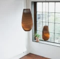 Designer pendant lamp Scraplights Drop18 Natural - Graypants
