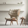 Stolik drewniany Fin dąb Light Smoked Oak - NORR11