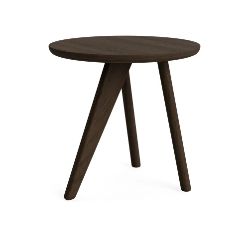 Stolik drewniany Fin dąb Dark Smoked Oak - NORR11